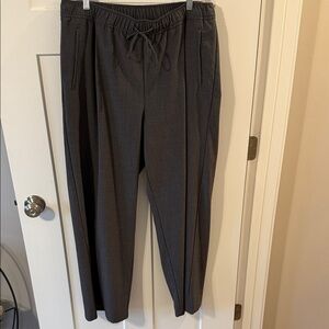 Old Navy Women's Charcoal Wide Leg Pants